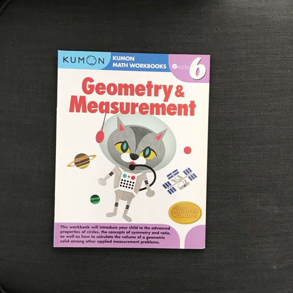 Math Practice Books - Houghton Mifflin Harcourt  Grade 7,  Kumon Grade 6 - Picture 7 of 9